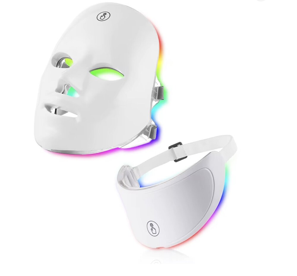 Beyond Skin LED mask with detachable neck piece