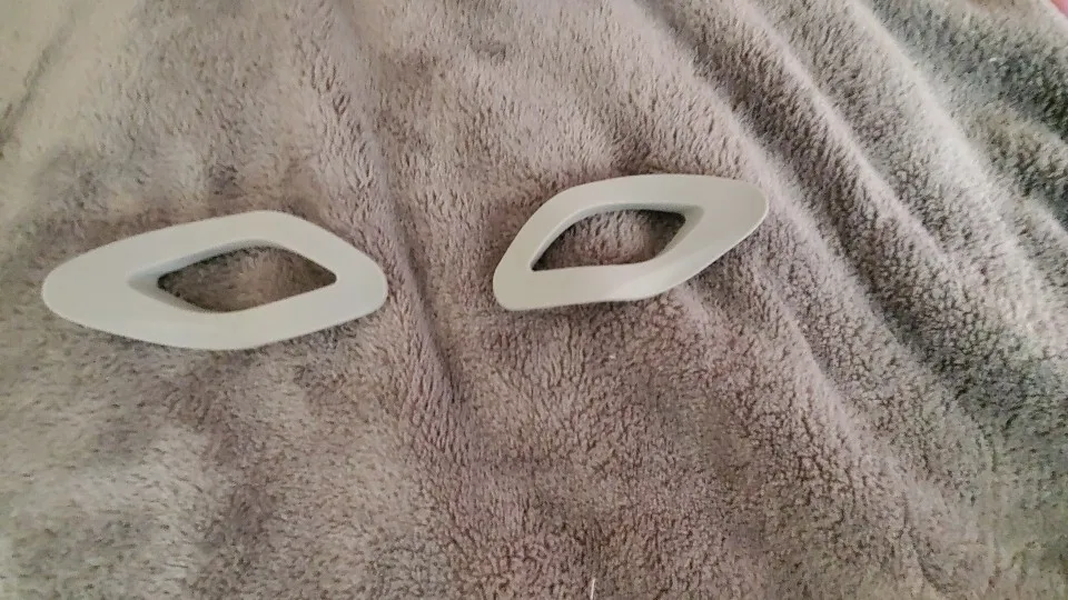 Mask and neck piece, unboxed